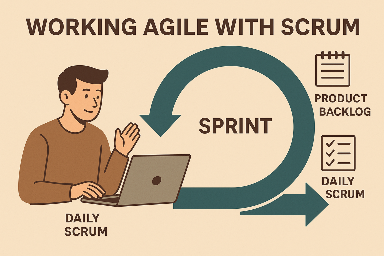 Working in Agile with Scrum